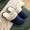 Warm cotton slippers with thick soles at home - Women's shoes - Verzatil 