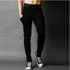 Men's Harlan casual pants large pockets elastic feet sports trousers - Verzatil 