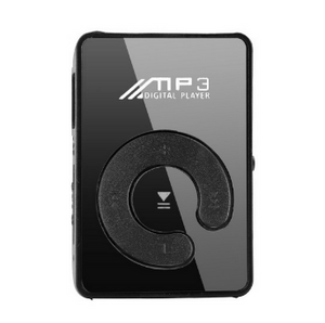 New Mini Fashion SD TF Mirror Portable MP3 Player Clip Media Player Sport Button Mp3 Music Player Walkman Lettore Black - Verzatil 