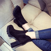 New lady Martin boots waterproof platform rough heel European and American Style - Women's Shoes - Verzatil 