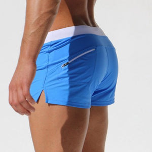 Zipper back pocket swim trunks Pants - Verzatil 