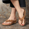 Retro Slope With Casual Flip-Flops - Women's shoes - Verzatil 