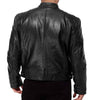 Pu Leather Collar Slim Leather JACKET - Verzatil 