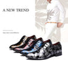 Trends pointed men's leather shoes  fashion men's shoes