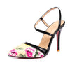 Printed baotou stiletto women's shoes pointed big size ladies high heels - Women's shoes - Verzatil 