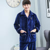 Coral fleece pajamas - Men's Pajama Set - Verzatil 