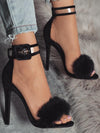 Rabbit fur with high heel - Women's shoes - Verzatil 