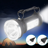 Solar Powered Portable LED Camping Light Lantern Rechargeable Outdoor Emergency Lamp