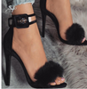 Rabbit fur with high heel - Women's shoes - Verzatil 