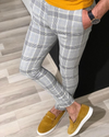 Men's casual plaid pants - Verzatil 