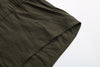 European And American Solid Color V-Neck Lace Pocket Shirt Women - Women's Top - Verzatil 