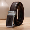 Genuine Leather Cowhide Belt With Automatic Buckle Belt - Verzatil 