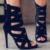 Cutout fashion high heel shoes - Women's shoes - Verzatil 