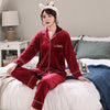 Double-sided island velvet couple pajamas - Men's Pajama Set - Verzatil 