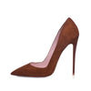 Suede high heels -  Women's shoes - Verzatil 