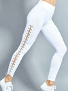 Stretchy  Plus Size Ripped Leggings - Verzatil 