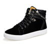 Chain canvas shoes high-top casual Shoes sneakers - Verzatil 