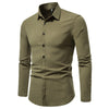 Business Solid Color Casual Shirt - Verzatil 
