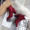 Frosted pointed booties - Women's Shoes - Verzatil 