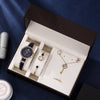 Gift Box Watches Set Bracelet Necklace Earring Ring Set - Verzatil 