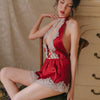 Lace lingerie nightgown - Verzatil 