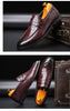 Fashion Pattern Men's Set Foot Casual Leather Shoes - Verzatil 
