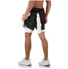 Double-layer running training shorts Pants - Verzatil 