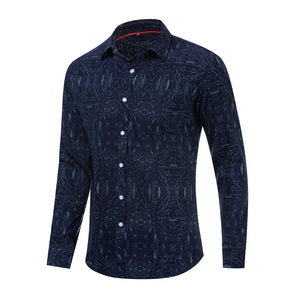 Men's Spring And Summer New Style Cotton Long-sleeved Casual  Shirt - Verzatil 