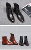 Plus size British style men's boots leather boots men's shoes - Boots Shoes - Verzatil 