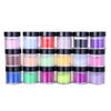 18 Colors Acrylic Nail Art Tips UV Gel Powder - Verzatil 