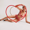 Women's New Style Sexy Lingerie Love Embroidery High-quality Three-piece Female