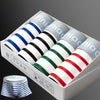 Boxes Of 4 Men's Cotton Striped Printed Boxer Boxers Full Cotton Explosion Style - Verzatil 