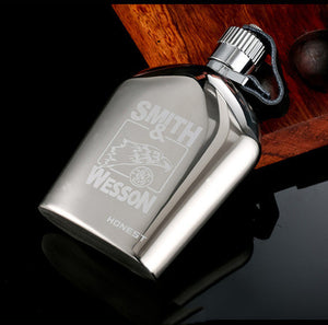 Stainless Steel Small Hip Flask In Three Or Two - Verzatil 