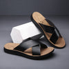 Slippers Men's Slender Leather Casual Soft-soled Beach Shoes - Verzatil 
